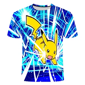 Pokémon T-Shirt Pikachu Action