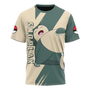 Pokémon T-Shirt Snorlax Theme