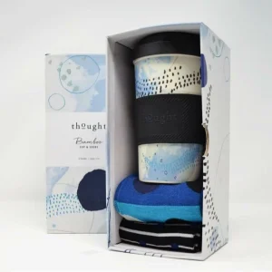 Presentbox Bambustrumpor Kaffekopp Herr