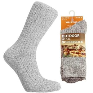 Raggsockor "Norskesockan" Ull 2-pack