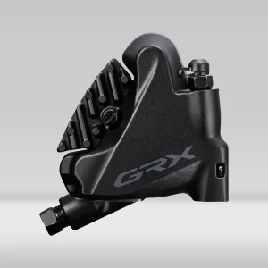 Shimano GRX Hydraulisk Skivbromsok BR-RX400-R 2-kolvstyp Flat mount Bak