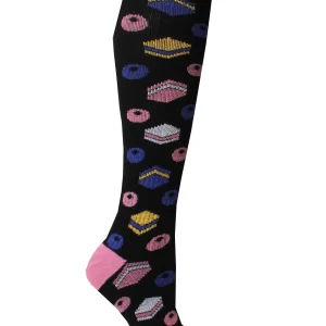 Zent Stödstrumpa Allsortsgodis Svart