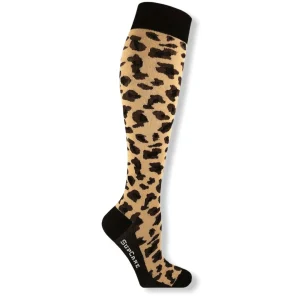 Stödstrumpor Supcare Leopard