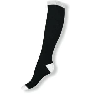 Stödstrumpor Svart-Vit