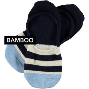 Strumpor Invisible Topeco Bambu Blå