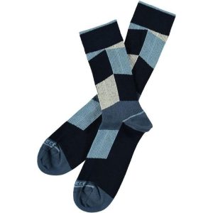 Strumpor Topeco Grafisk Blå