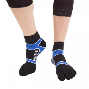 Tåstrumpor Träning Ankel Blå
