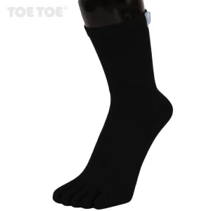 Tåstrumpor Träning Coolmax Svart