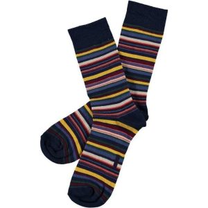 Topeco Randiga Strumpor Multi Marin