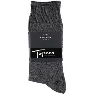 Topeco Strumpor 4-pack Grå