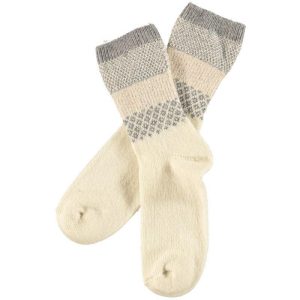 Topeco Ullstrumpor Offwhite