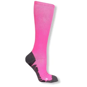 Träningsstrumpor Kompression Cerise