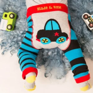 Vroom Vroom Car Leggings, Stl 0-4 år